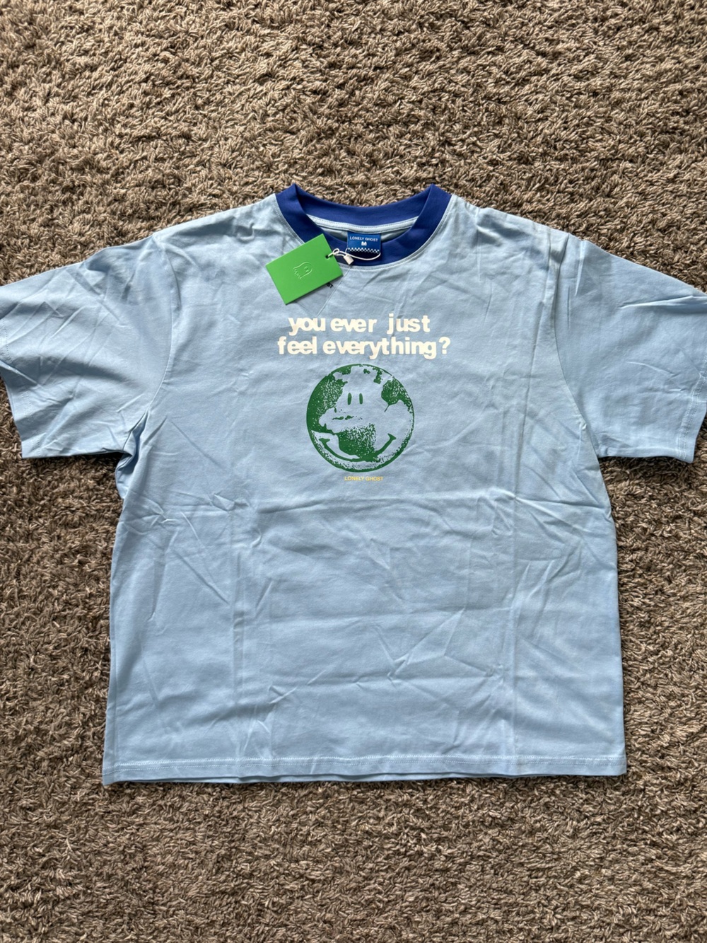 NWT - LONELY GHOST Ringer Tee
